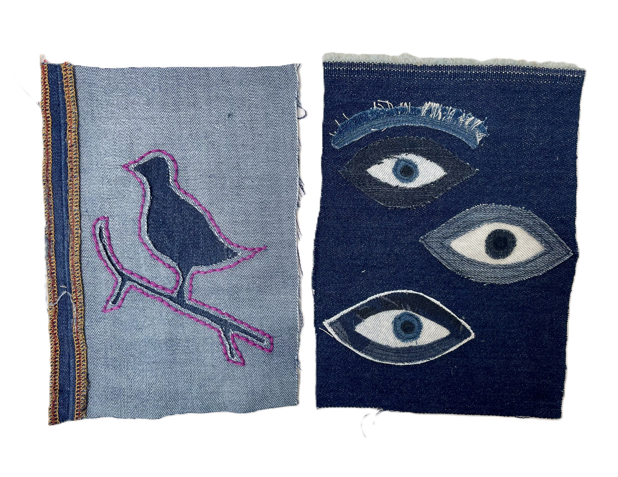 Kleine collagekaartjes